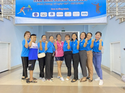 Công đoàn cơ sở trường Mầm non Tuổi Ngọc tham gia “Giải Cầu lông – Bóng bàn CNVCLĐ tỉnh Bình Dương năm 2023”