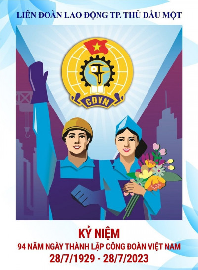 Tuyên truyền 94 năm ngày thành lập Công đoàn Việt Nam
