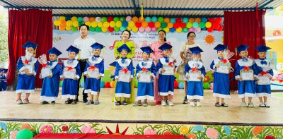 LỄ RA TRƯỜNG KHỐI LÁ 5 TUỔI – NHỮNG KHOẢNH KHẮC KHÔNG THỂ NÀO QUÊN