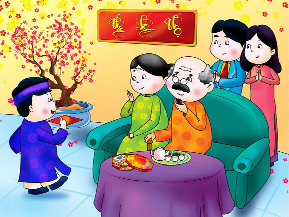 Mạng chủ đề "Tết và mùa xuân" - Khối Mầm