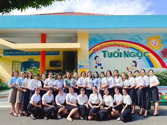 SINH HOẠT CHUYÊN MÔN TẠI TRƯỜNG MẦM NON TUỔI NGỌC
